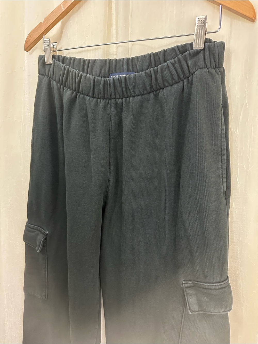 Brandy Melville Black Grunge Sweatpants Sz L